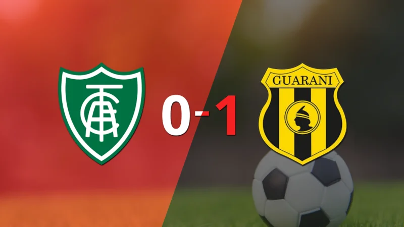Guaraní derrotó a América-MG 1 a 0