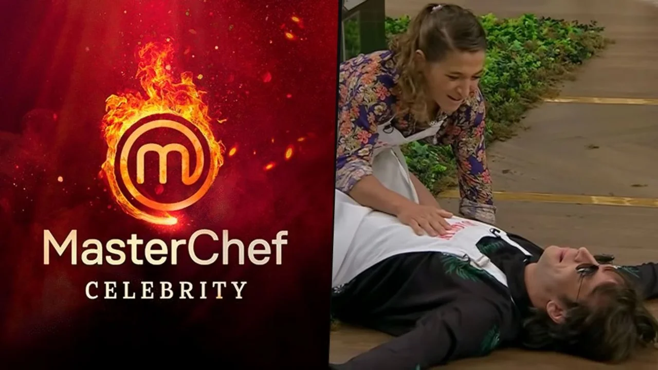 Joaquín Levinton tuvo un accidente y causó preocupación tras caer al piso en MasterChef Celebrity 3