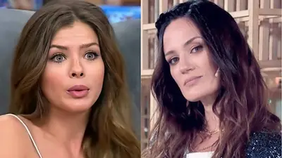 Paula Chaves y "La China" Suárez. Paula Chaves y "La China" Suárez.
