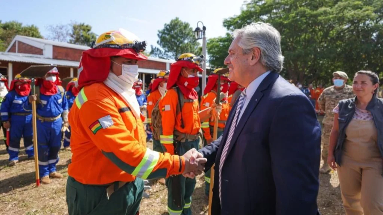 Alberto, en Corrientes: "Agradezco el coraje, empeño y esfuerzo que han puesto"