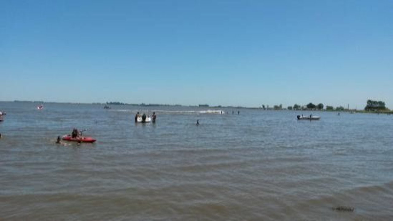 Alerta por riesgo de intoxicación con cianobacterias en la laguna de Gómez