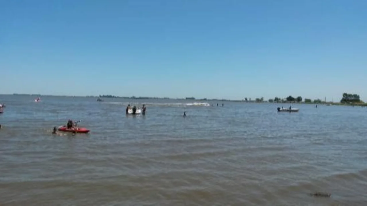 Alerta por riesgo de intoxicación con cianobacterias en la laguna de Gómez