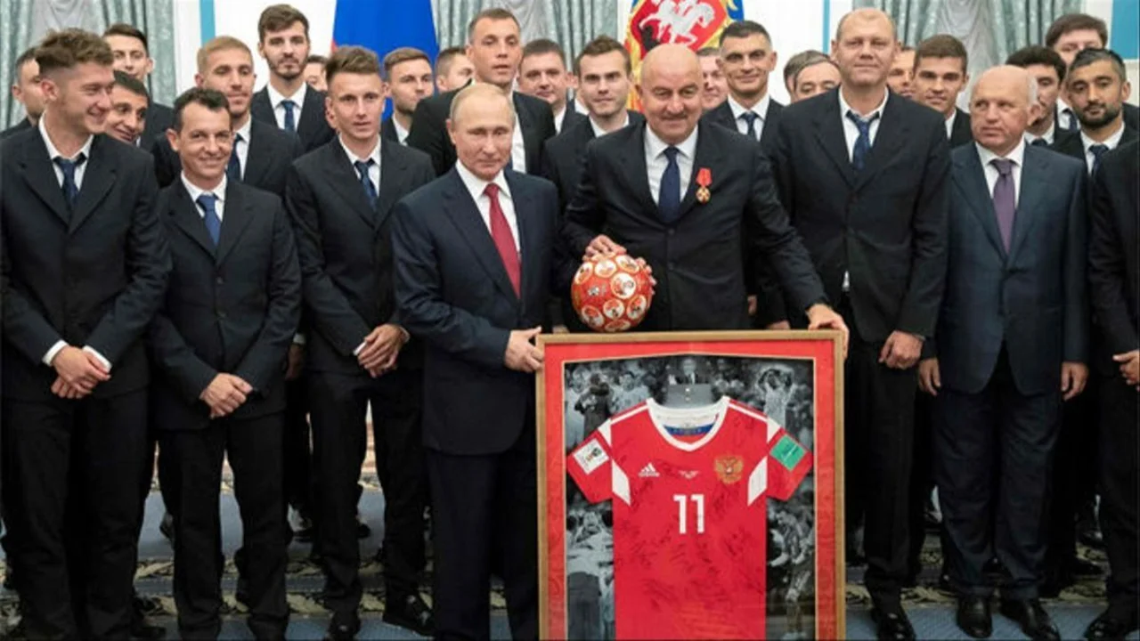 Selección de Rusia y Putín