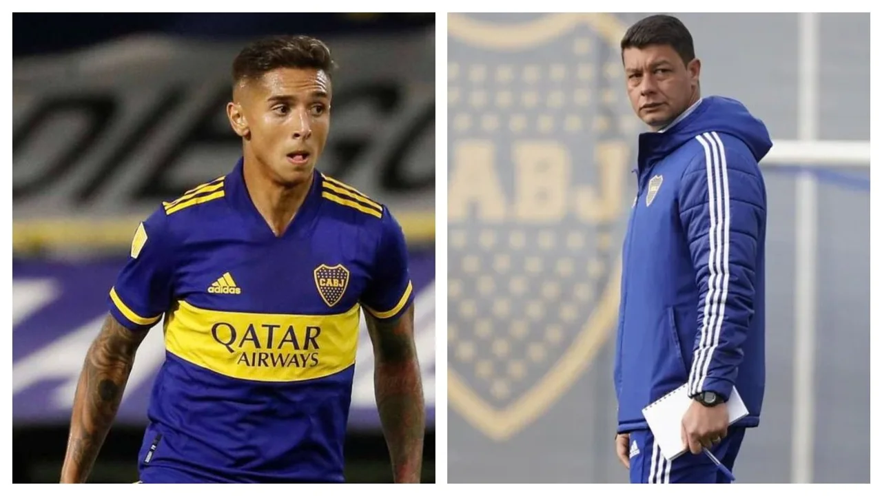 Agustín Almendra Sebastián Battaglia Boca Juniors