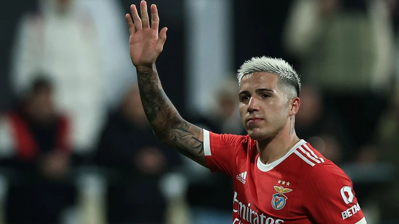 Enzo Fernández Benfica Chelsea