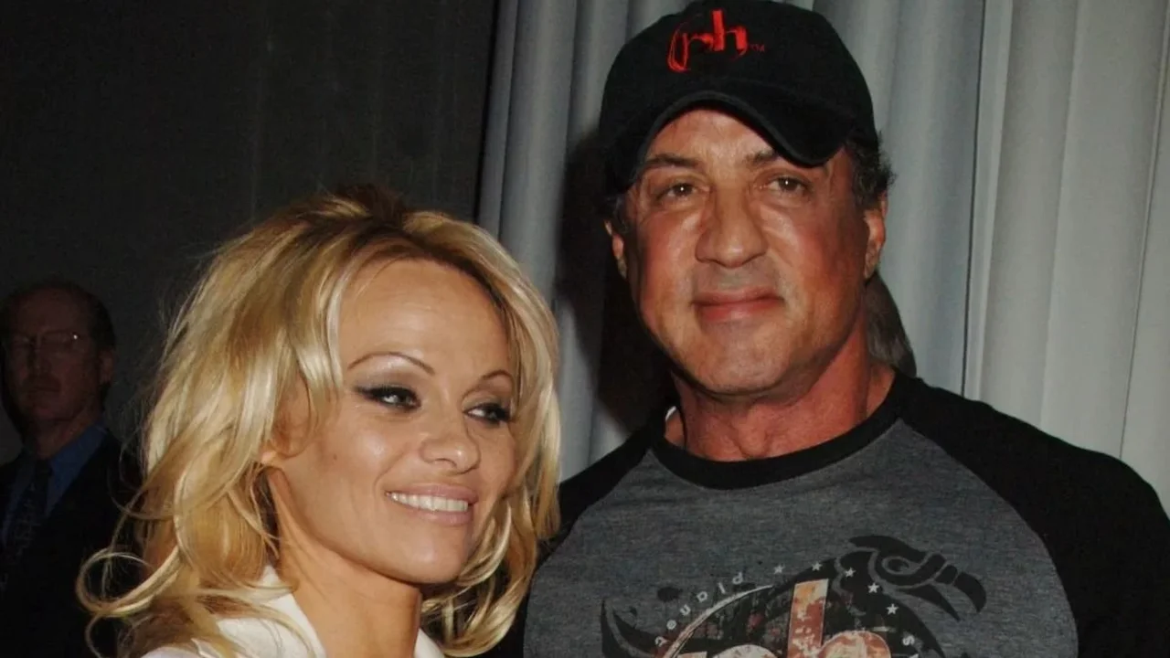 Pamela Anderson. Sylvester Stallone