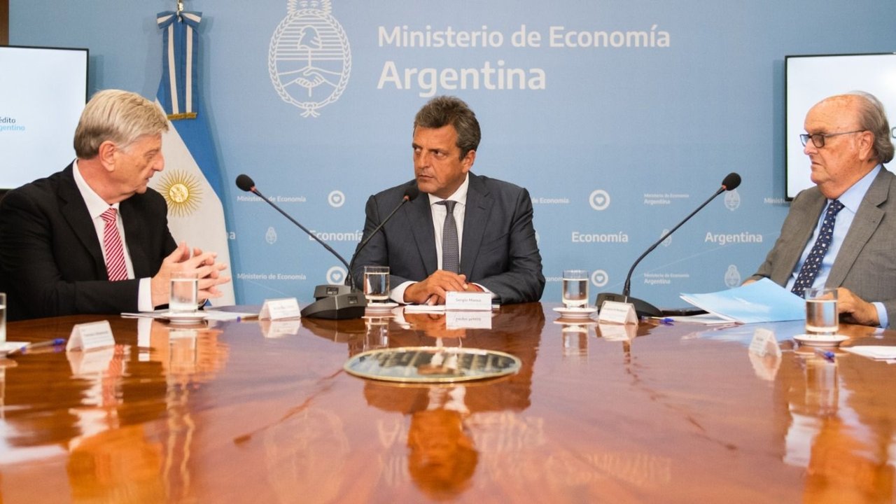 Sergio Massa, ministro de Economía de la Nación, lanzó la adhesión de La Pampa al programa CreAr dedicado a las pymes