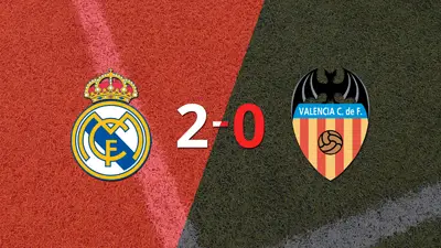 Valencia cayó 2-0 en su visita a Real Madrid Valencia cayó 2-0 en su visita a Real Madrid