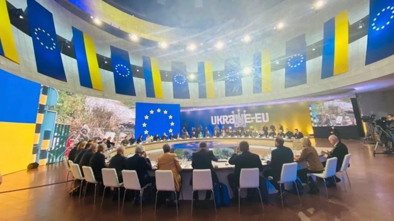 La plana mayor de la Unión Europea se reunió en Kiev