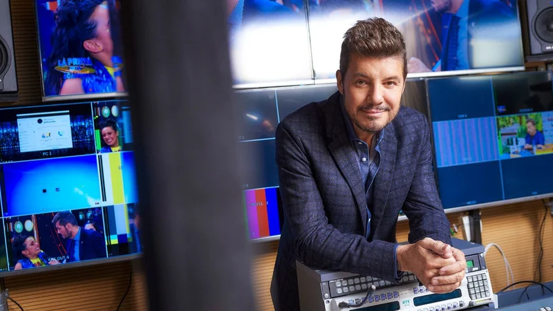 Marcelo Tinelli en América TV