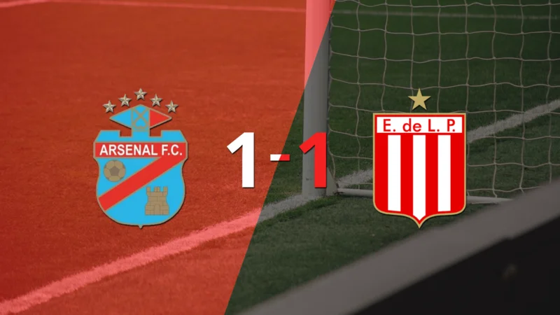 Arsenal y Estudiantes se repartieron los puntos en un 1 a 1
