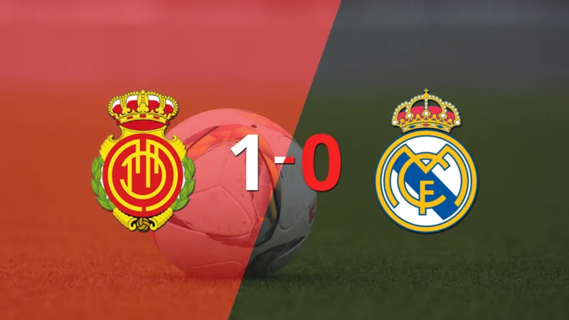 Con lo justo, Mallorca venció a Real Madrid 1 a 0 en el estadio Visit Mallorca Estadi