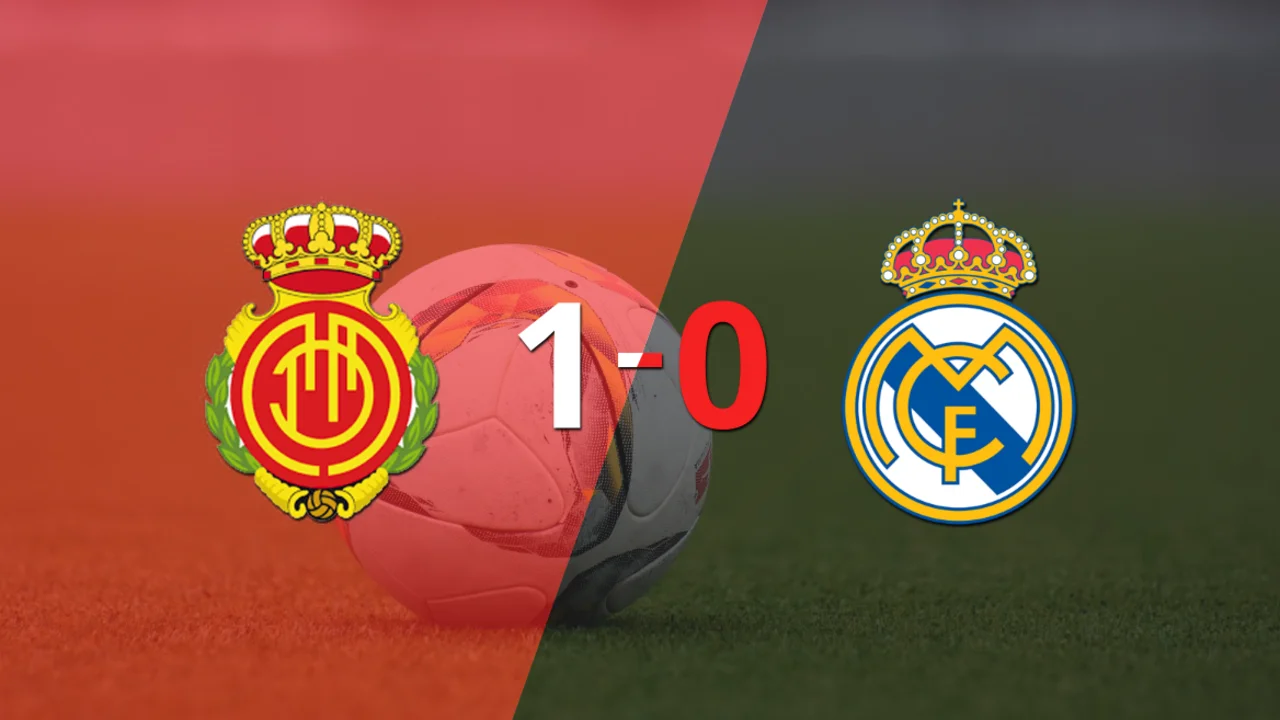 Con lo justo, Mallorca venció a Real Madrid 1 a 0 en el estadio Visit Mallorca Estadi