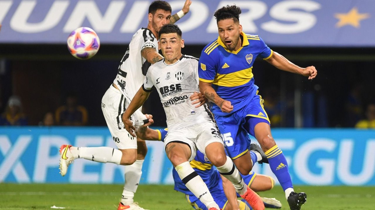 Boca y Central Córdoba empataron en la Bombonera