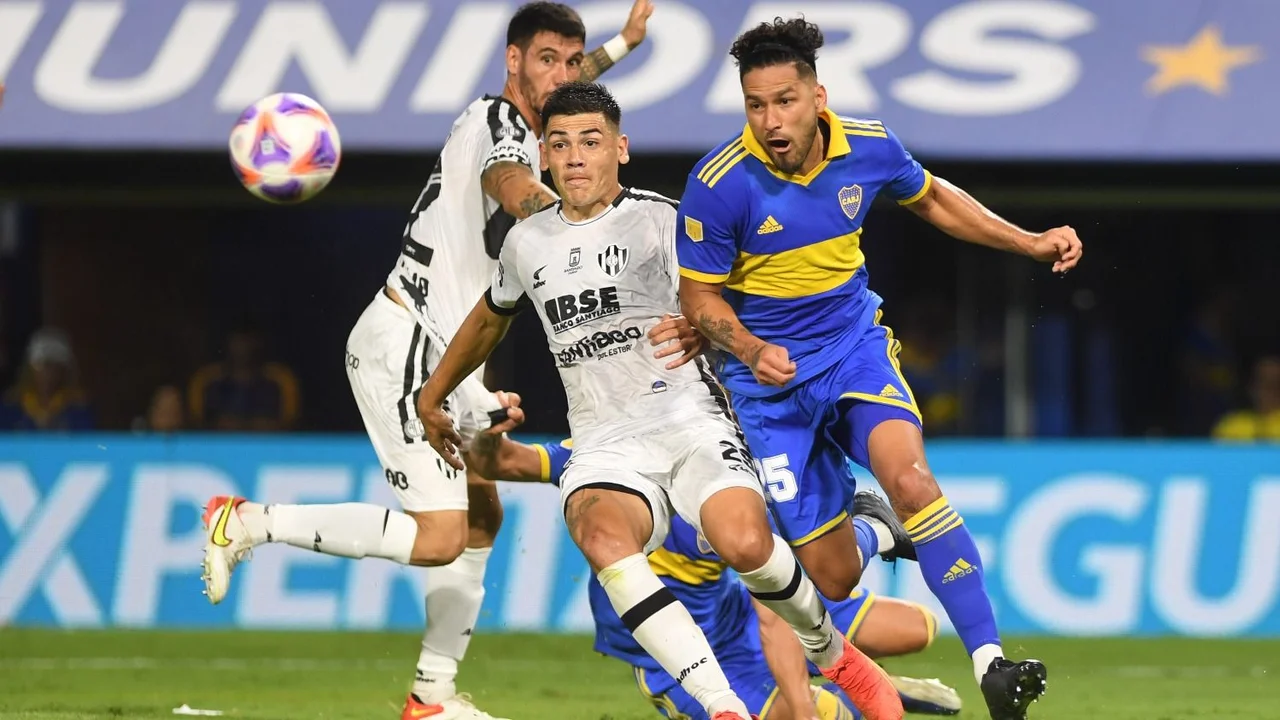 Boca y Central Córdoba empataron en la Bombonera