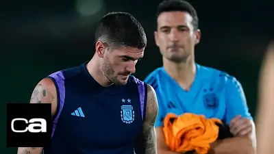 Rodrigo De Paul, Lionel Scaloni, Mundial Qatar 2022, Selección Argentina, fútbol, deportes Rodrigo De Paul, Lionel Scaloni, Mundial Qatar 2022, Selección Argentina, fútbol, deportes
