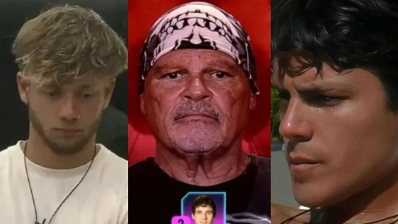 Nacho Castañares, Walter Alfa y Marcos Ginocchio de Gran Hermano 