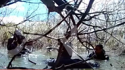 Video inédito del encuentro del cuerpo de Maldonado: "El río no lo tapaba" Video inédito del encuentro del cuerpo de Maldonado: "El río no lo tapaba"