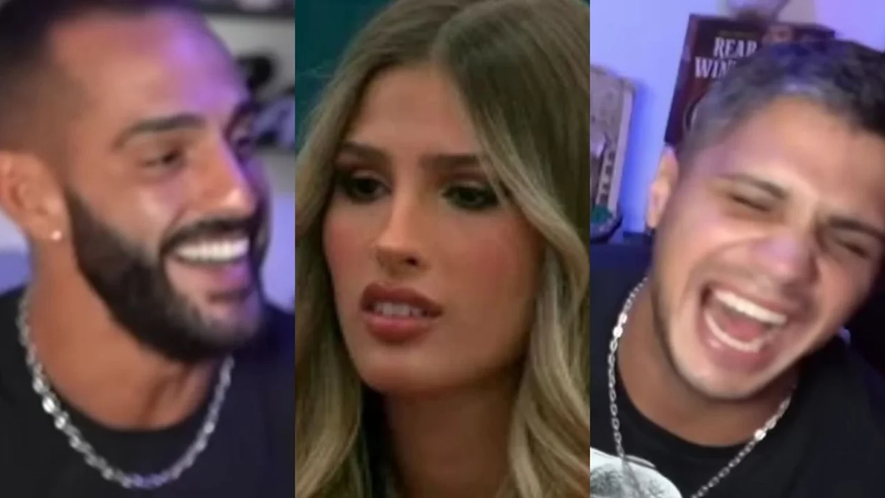 Alexis Conejo y Maxi en el stream de Luquitas Rodríguez. Cone y Maxi hablando de Julieta Popoggio