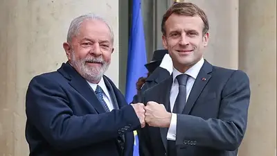 Guerra en Ucrania: Macron se suma a Lula para crear un grupo de paz Guerra en Ucrania: Macron se suma a Lula para crear un grupo de paz