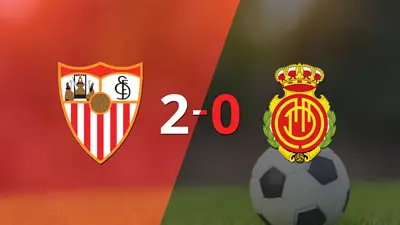 Victoria en casa de Sevilla ante Mallorca por 2-0 Victoria en casa de Sevilla ante Mallorca por 2-0