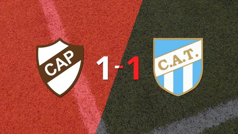 Platense no pudo en casa ante Atlético Tucumán y empataron 1-1 