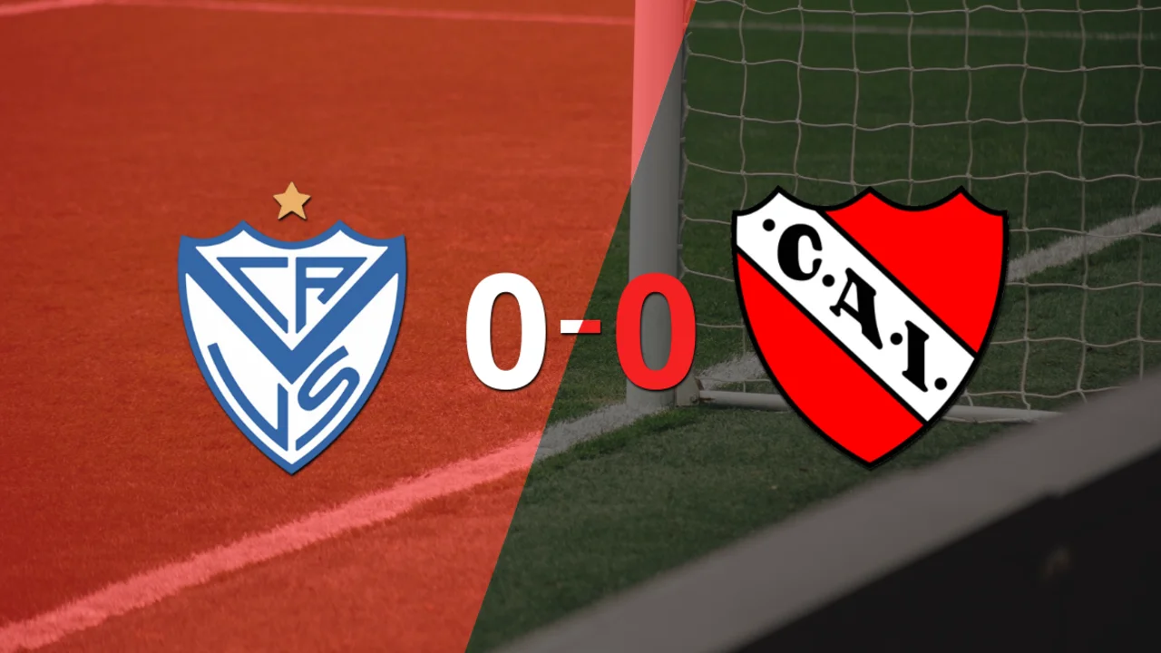 Vélez no pudo con Independiente y empataron sin goles