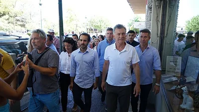 Mauricio Macri, La Pampa, Martín Maquieyra Mauricio Macri, La Pampa, Martín Maquieyra