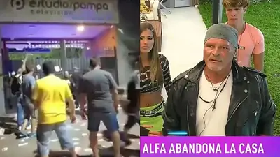 Walter "Alfa" Santiago quedó eliminado en Gran Hermano y no pudo ser recibido en la tribuna por una manifestación Walter "Alfa" Santiago quedó eliminado en Gran Hermano y no pudo ser recibido en la tribuna por una manifestación