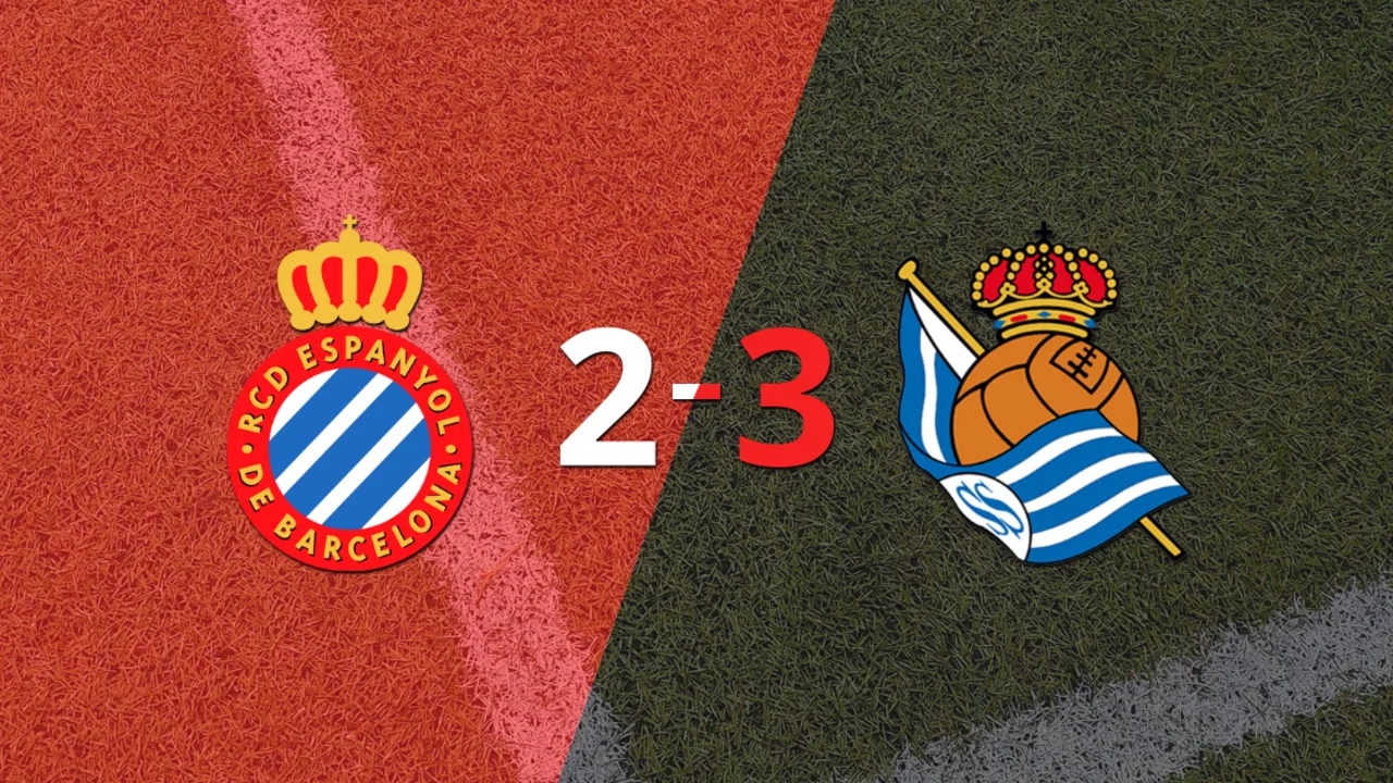 Real Sociedad derrotó 3-2  a Espanyol en un partidazo