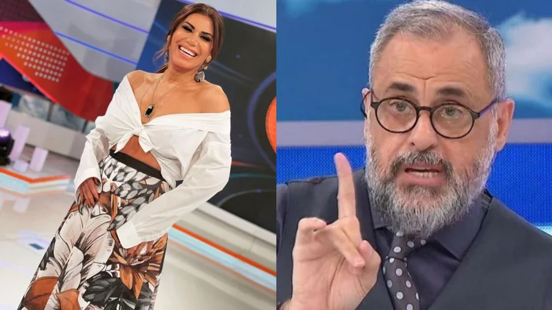 Flor de la V y Jorge Rial