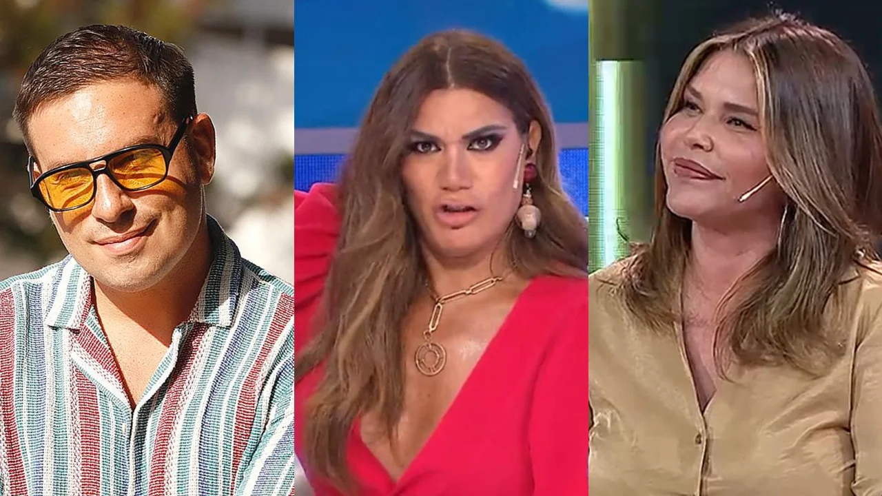Nazarena Vélez, Fede Bal y Flor de la V