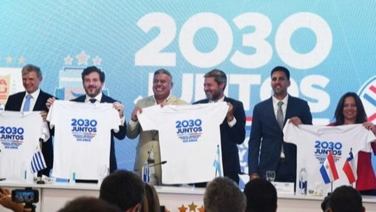 Mundial 2030 Argentina, Uruguay, Paraguay, Chile., Matías Lammens, AFA, FIFA.