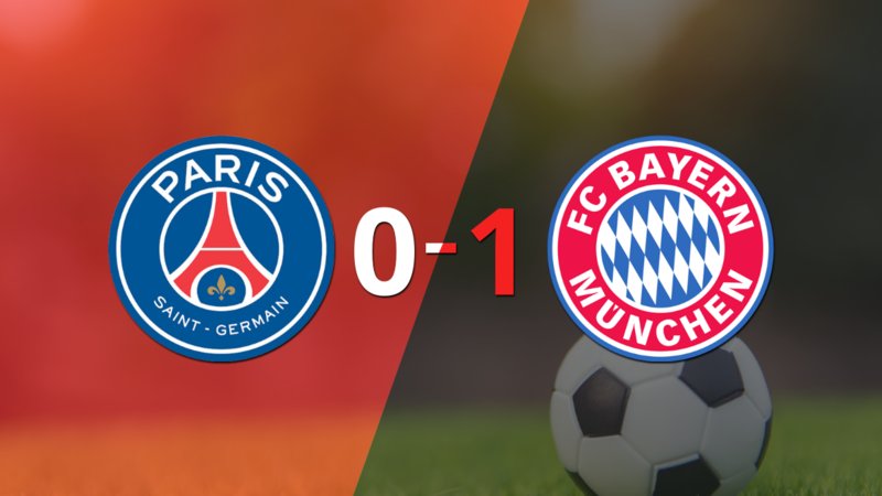 Bayern Múnich venció a PSG en el duelo de ida