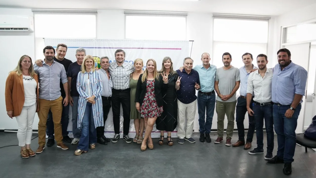 Máximo Kirchner se reunió con referentes del PJ en el interior bonaerense