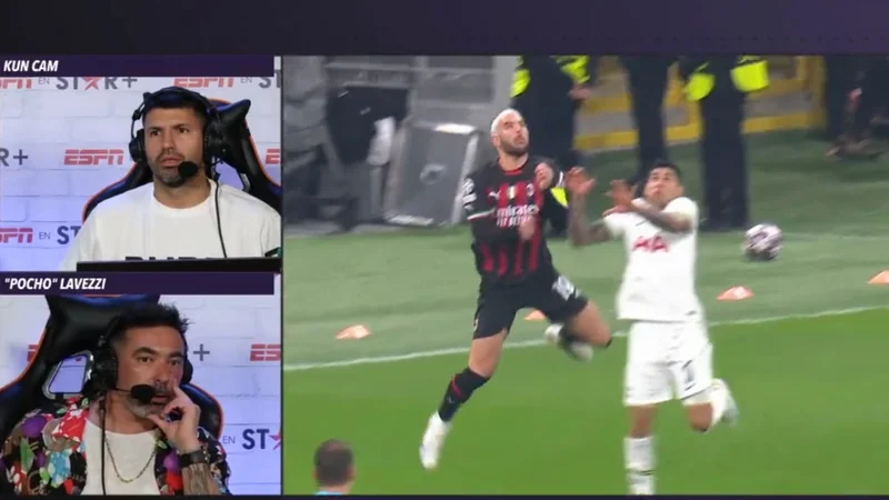 Pocho Lavezzi, Cuti Romero, Star+, ESPN, televisión, deportes, fútbol, Tottenham, Champions League