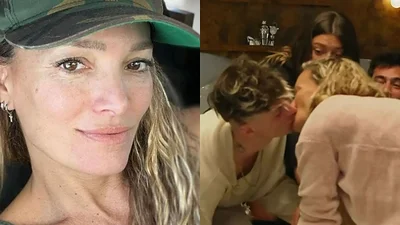 Claudia Albertario The Challenge beso Claudia Albertario The Challenge beso
