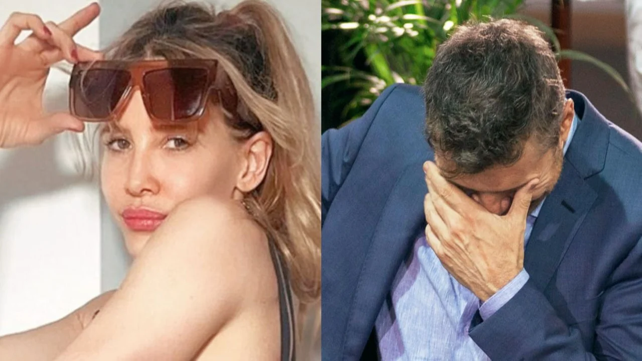 Guillermina Valdés. Marcelo Tinelli
