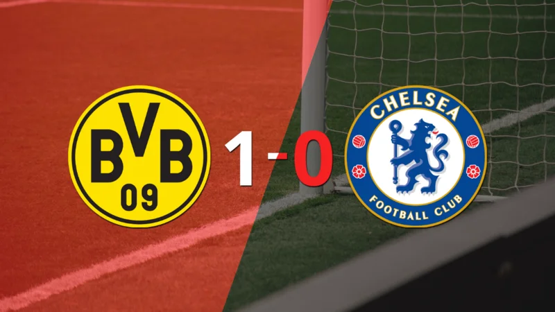 Borussia Dortmund le ganó en la ida a Chelsea