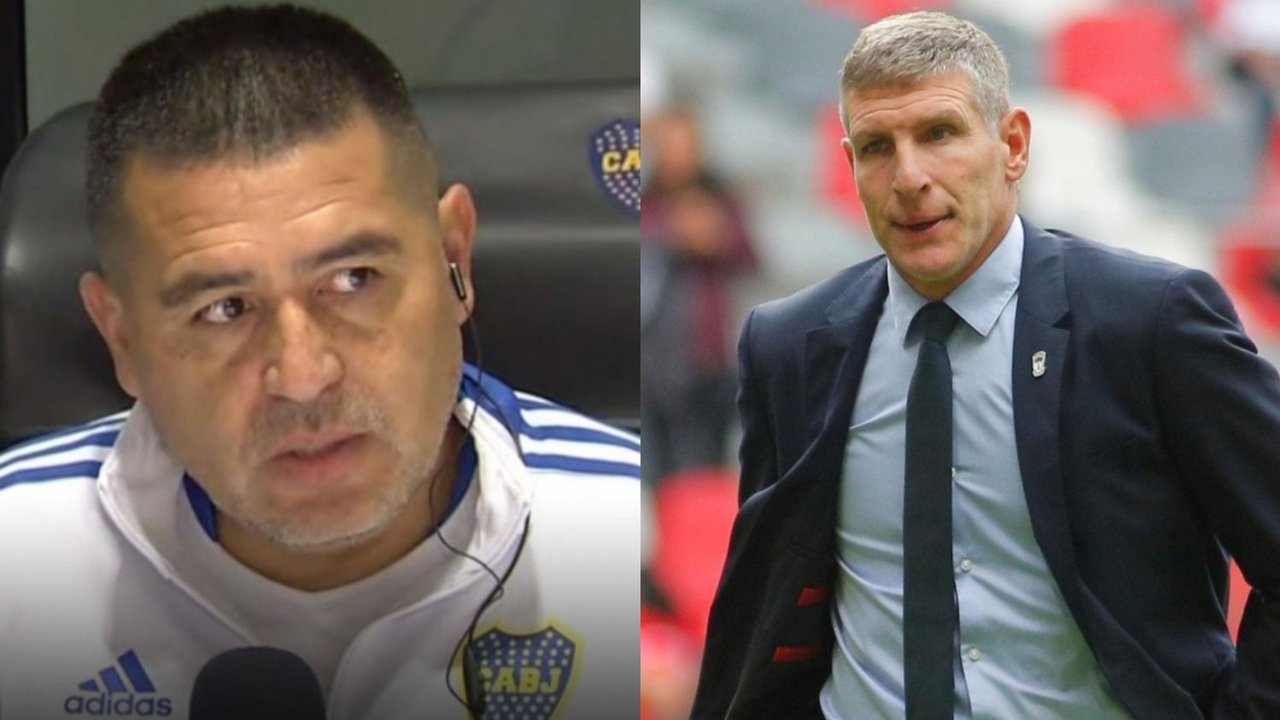 Juan Román Riquelme Martín Palermo Boca Juniors