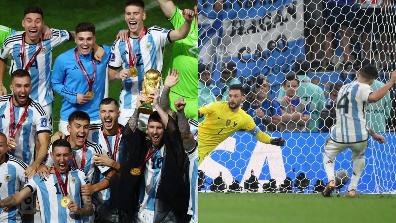 Gonzalo Montiel Selección Argentina Mundial Qatar 2022 Germán Pezzella