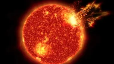 El Sol sufrió un "desprendimiento" y la NASA hizo un alarmante anuncio. El Sol sufrió un "desprendimiento" y la NASA hizo un alarmante anuncio.