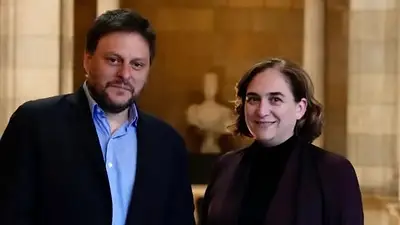 Leandro Santoro se reunió con la alcaldesa de Barcelona Leandro Santoro se reunió con la alcaldesa de Barcelona