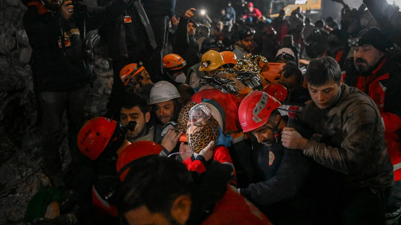 Sismo en Turquía y Siria.
