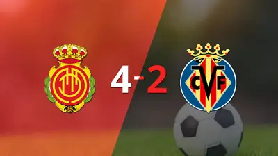 Con doblete de Dani Rodríguez, Mallorca derrotó a Villarreal Con doblete de Dani Rodríguez, Mallorca derrotó a Villarreal