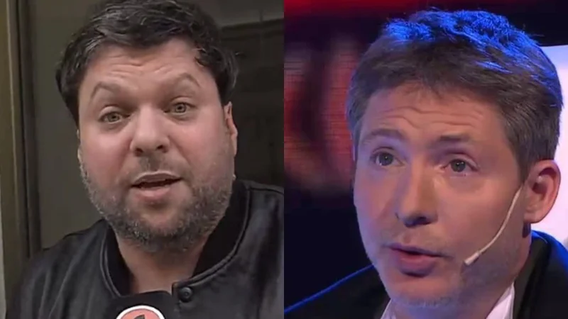 Guido Kaczka y Adrián Suar