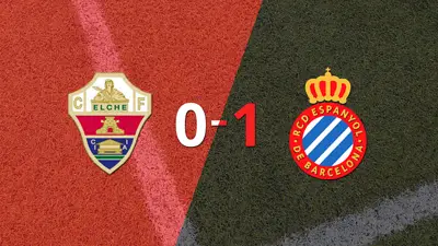 Espanyol ganó por la mínima en su visita a Elche Espanyol ganó por la mínima en su visita a Elche