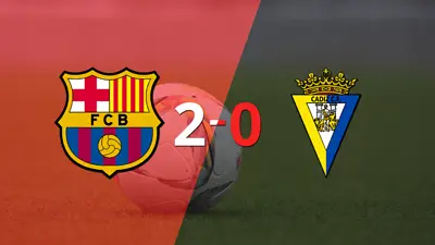 Derrota de Cádiz por 2-0 en su visita a Barcelona Derrota de Cádiz por 2-0 en su visita a Barcelona