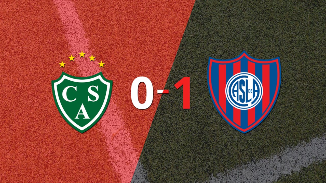 San Lorenzo ganó por la mínima en su visita a Sarmiento