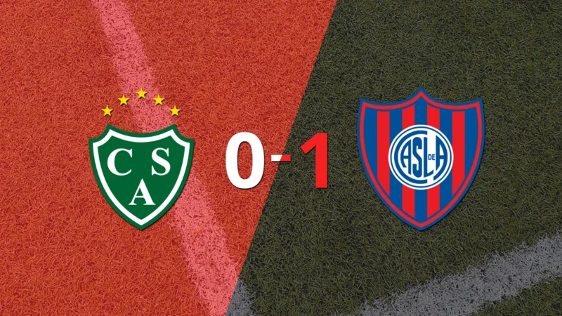 San Lorenzo ganó por la mínima en su visita a Sarmiento